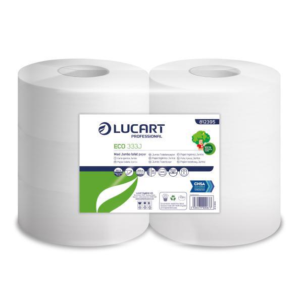 Maxi Jumbo 2Ply White 300mtr 3in Core
